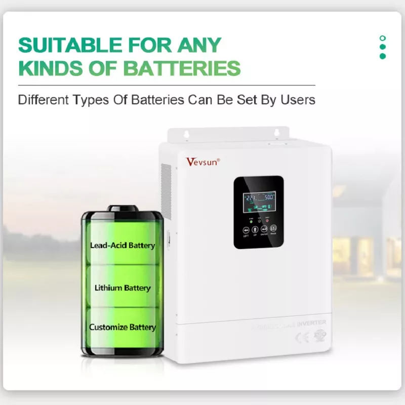 HP PRO-T Series: 1KW to 8KW Solar off Grid Hybrid Inverter