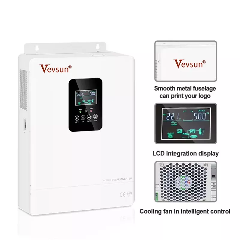 HP PRO-T Series: 1KW to 8KW Solar off Grid Hybrid Inverter
