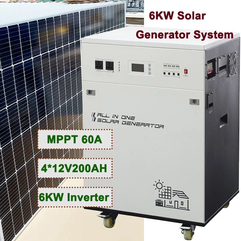 Efficient Energy 6000W ESS Solar Generator Supplier