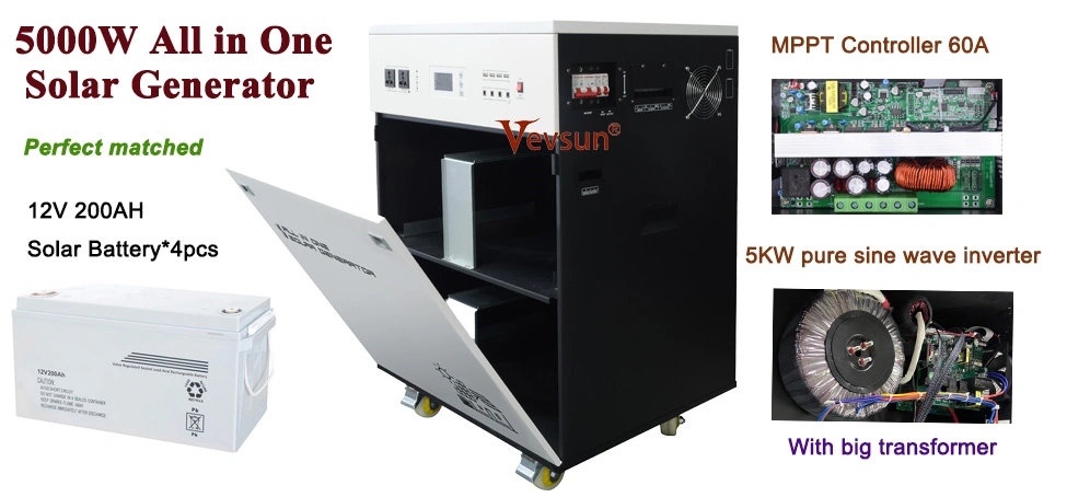 5000W ESS Solar Generator