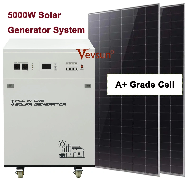 Convenient Solar Generator ESS 5000W Factory