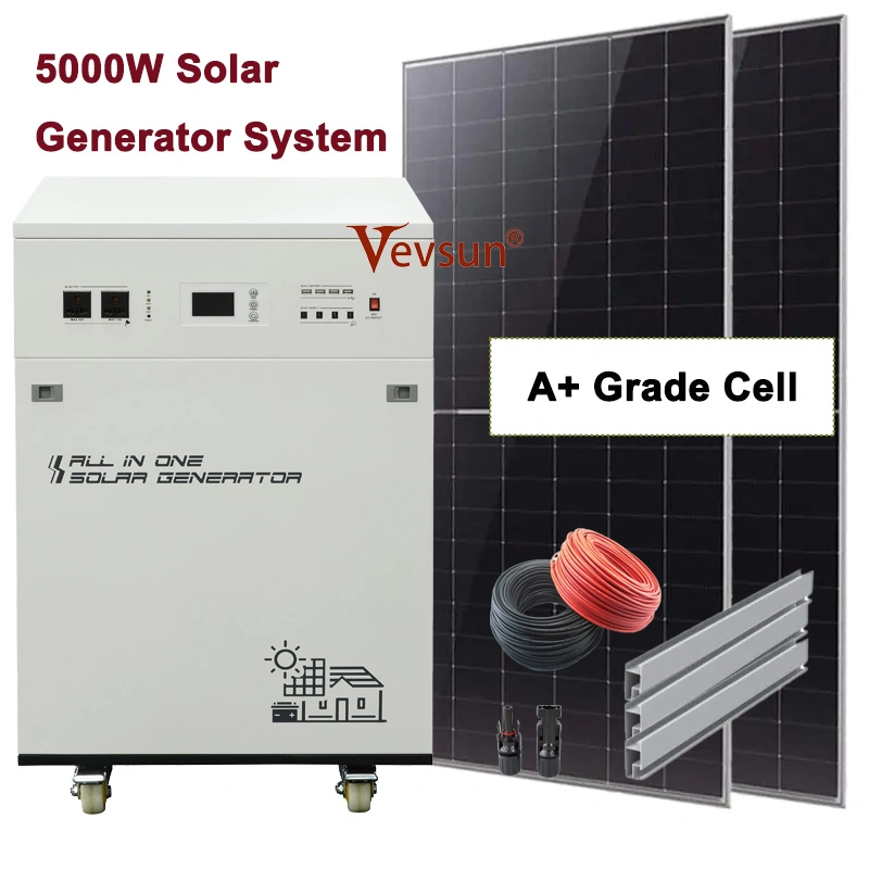 Convenient Solar Generator ESS 5000W Factory