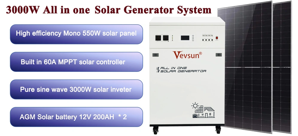 3000W ESS Solar Generator