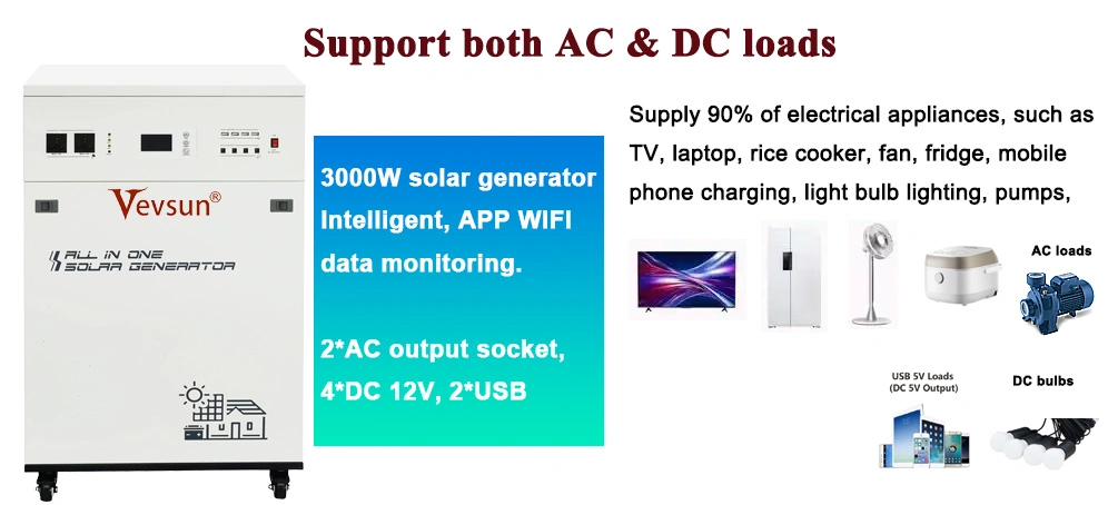 3000W ESS Solar Generator
