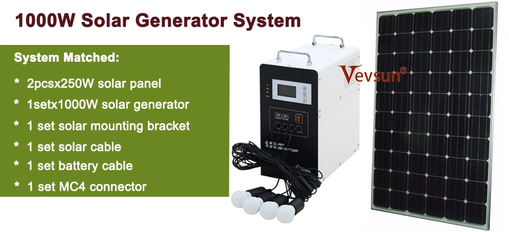 1000W ESS Solar Generator