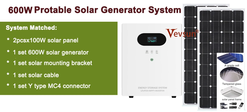 600w ESS Li Solar Generator