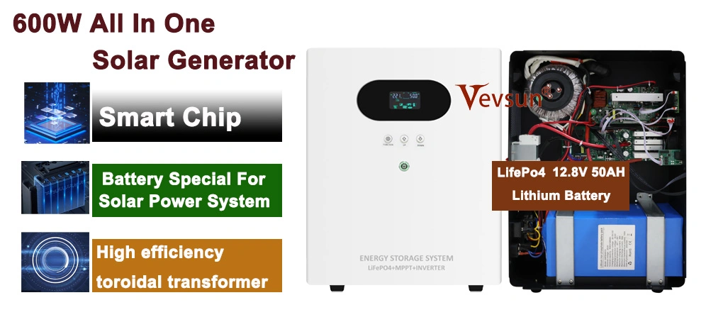 600w ESS Li Solar Generator