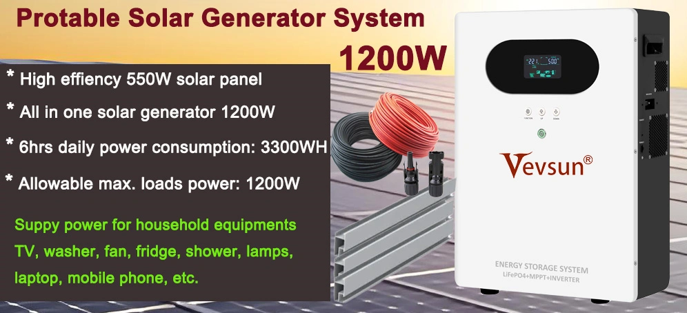 1200w ESS Li Solar Generator