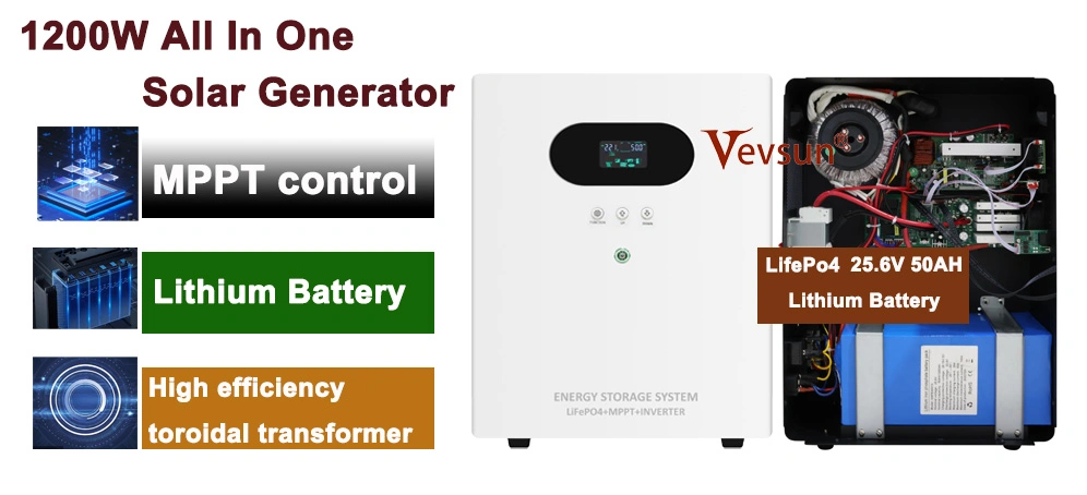 1200w ESS Li Solar Generator