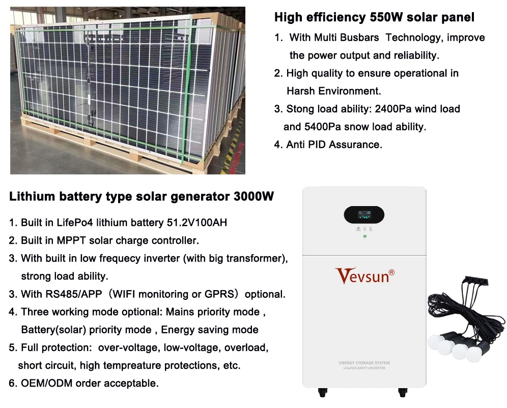 3000w ESS Li Solar Generator