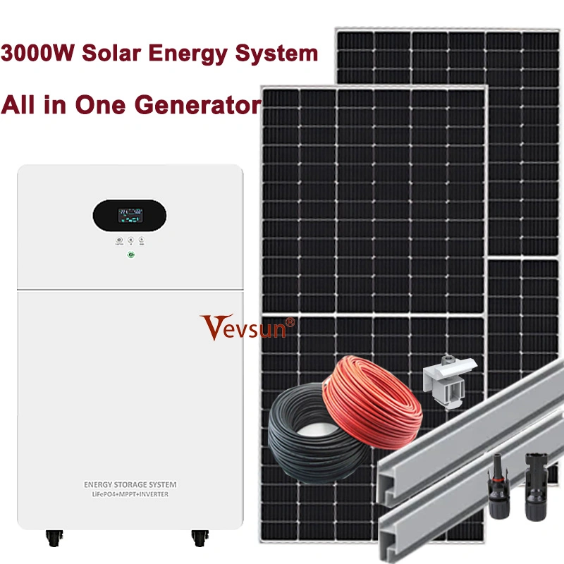 ESS Li-3000W High-Capacity Solar Generator System