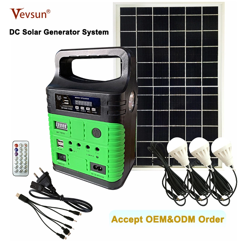 Whole Sale Portable Solar Generator, DC Solar System, DC Generator
