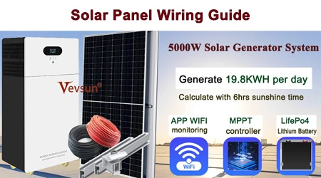 Solar Panel Wiring Guide/How to connect solar panels?