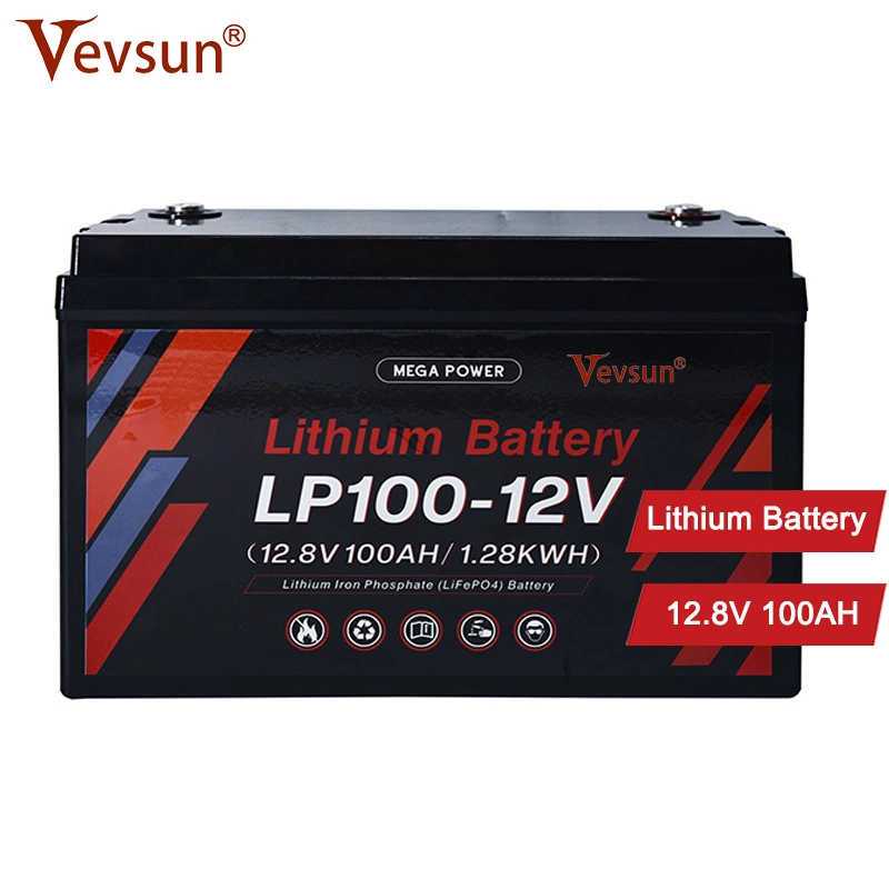 12v Lithium Battery Rechargeable Solar Battery Factory OEM Supplier