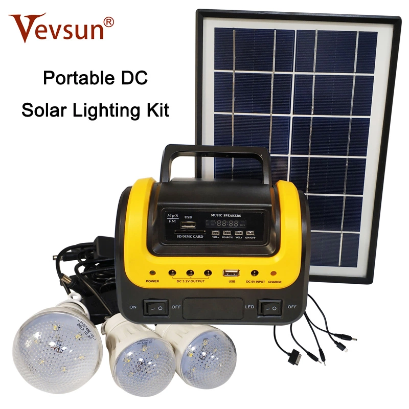 Storage Bulk Order Factory Price Portable Solar Lighting Kit